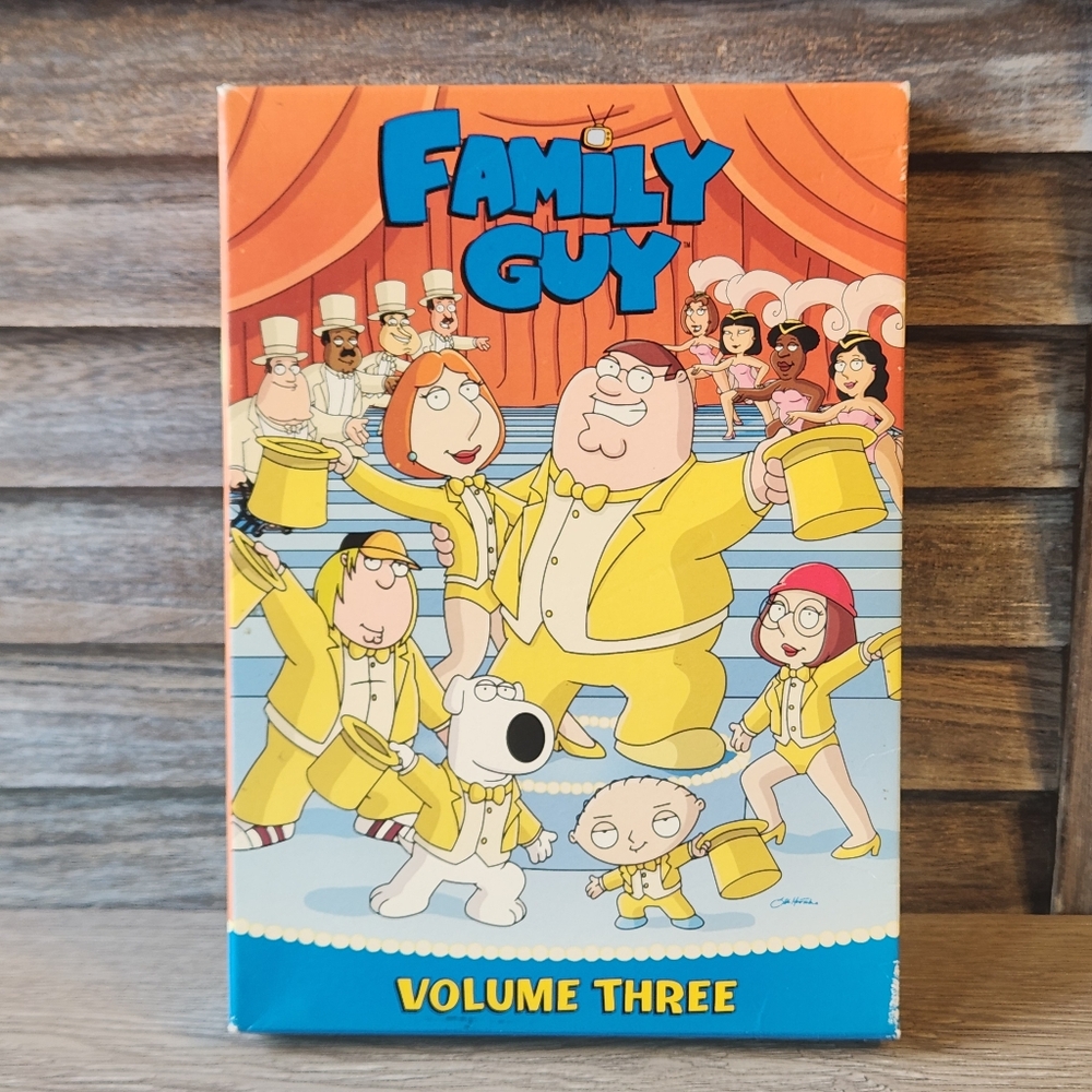Family Guy Volume 3 dvds